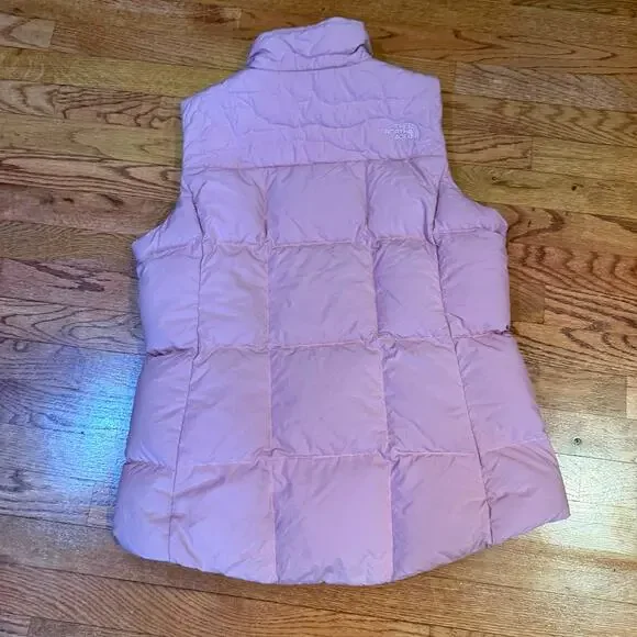 The North Face Women’s 550 Down Puffer Vest Pink Size Large - Picture 6 of 6